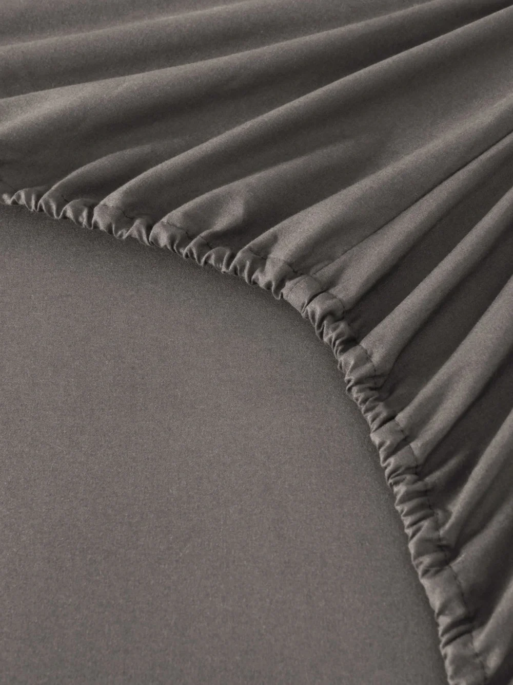 Soft Gray Full 6 piece Bed Sheet Set -